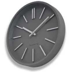 Horloge silencieuse Goma Ø35 gris