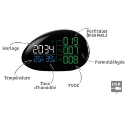 Mesureur qualité de l'air Complet Galet