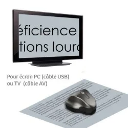 Loupe électronique PC et TV