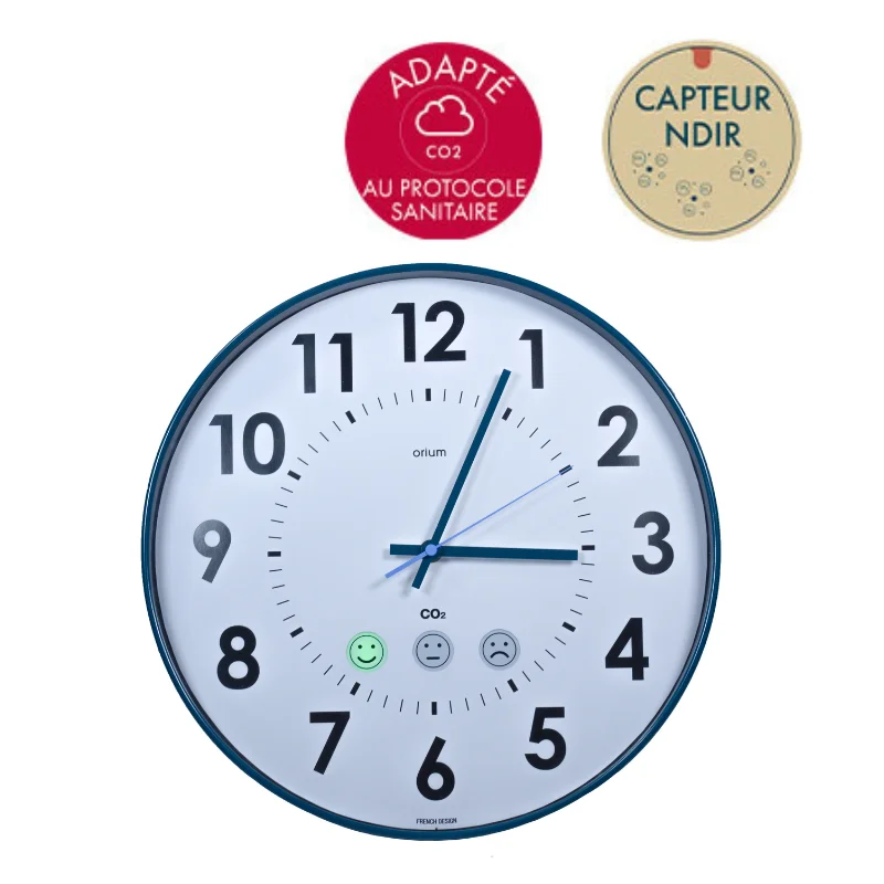 Capteur CO2 Horloge analogique Quaelis 15