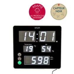 Capteur de CO2 Horloge Quaelis 18